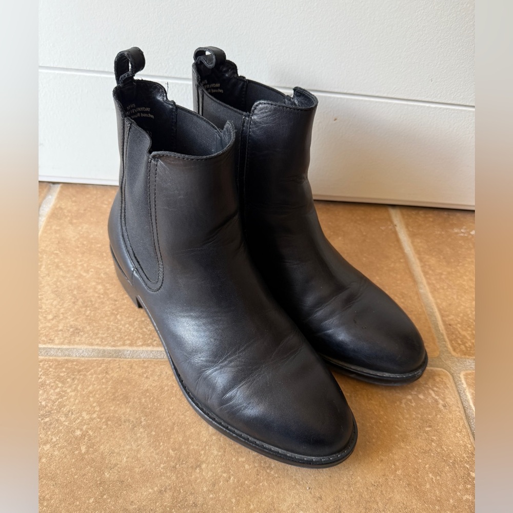 Thursday Boot Company “Duchess” Black Ankle Boots